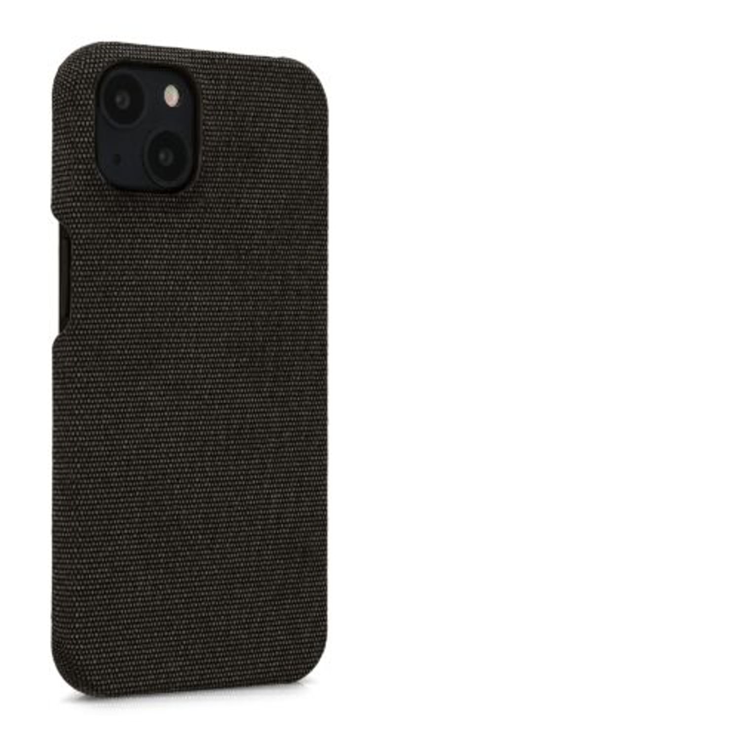 Husa Kwmobile pentru Apple iPhone 13, Textil, Gri, 57452.01 fotografia produsului View 7 L