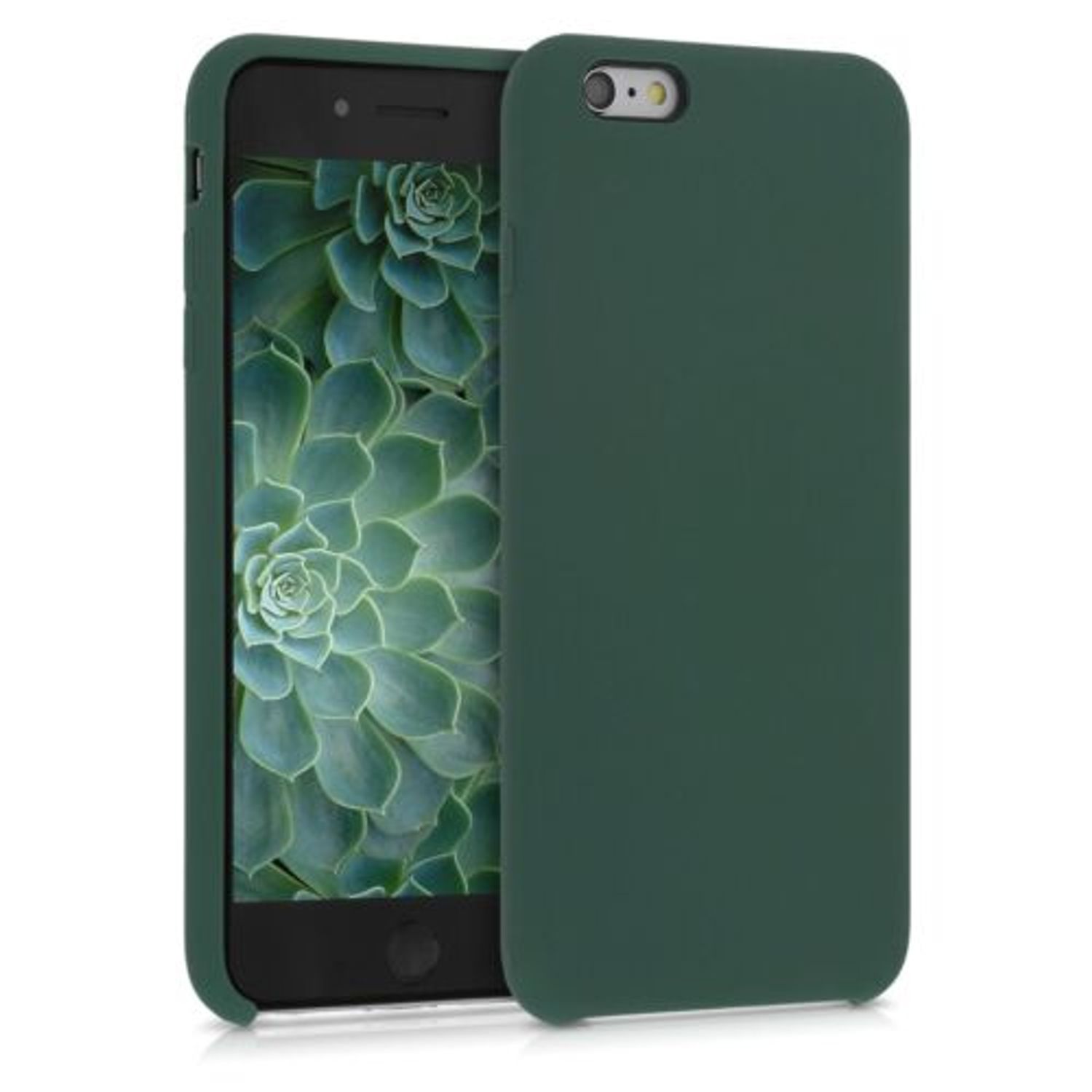 Husa pentru Apple iPhone 6 Plus/iPhone 6s Plus, Silicon, Verde, 40841.169 fotografia produsului