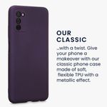 Husa Kwmobile pentru Samsung Galaxy A03s, Silicon, Mov, 56518.115 fotografia produsului View 3 S