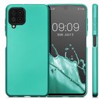 Husa Kwmobile pentru Samsung Galaxy A22, Silicon, Verde, 55495.128 fotografia produsului