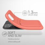 Husa Kwmobile pentru Apple iPhone 11, Silicon, Coral, 55114.76 fotografia produsului View 2 S
