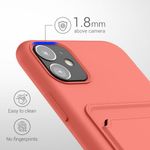 Husa Kwmobile pentru Apple iPhone 11, Silicon, Coral, 55114.76 fotografia produsului View 3 S