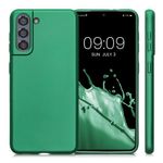 Husa Kwmobile pentru Samsung Galaxy S21, Silicon, Verde, 54057.170 fotografia produsului