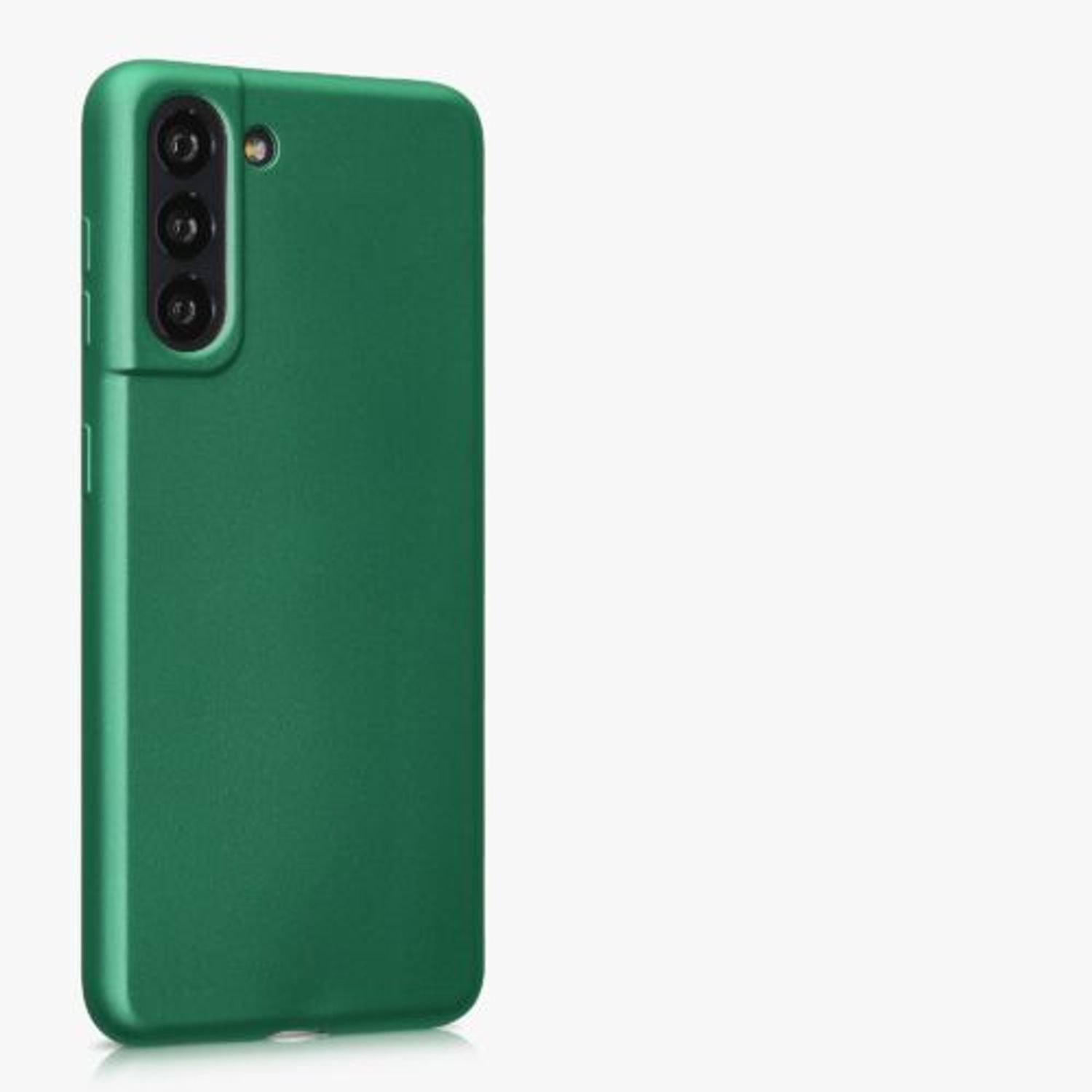 Husa Kwmobile pentru Samsung Galaxy S21, Silicon, Verde, 54057.170 fotografia produsului View 7 L
