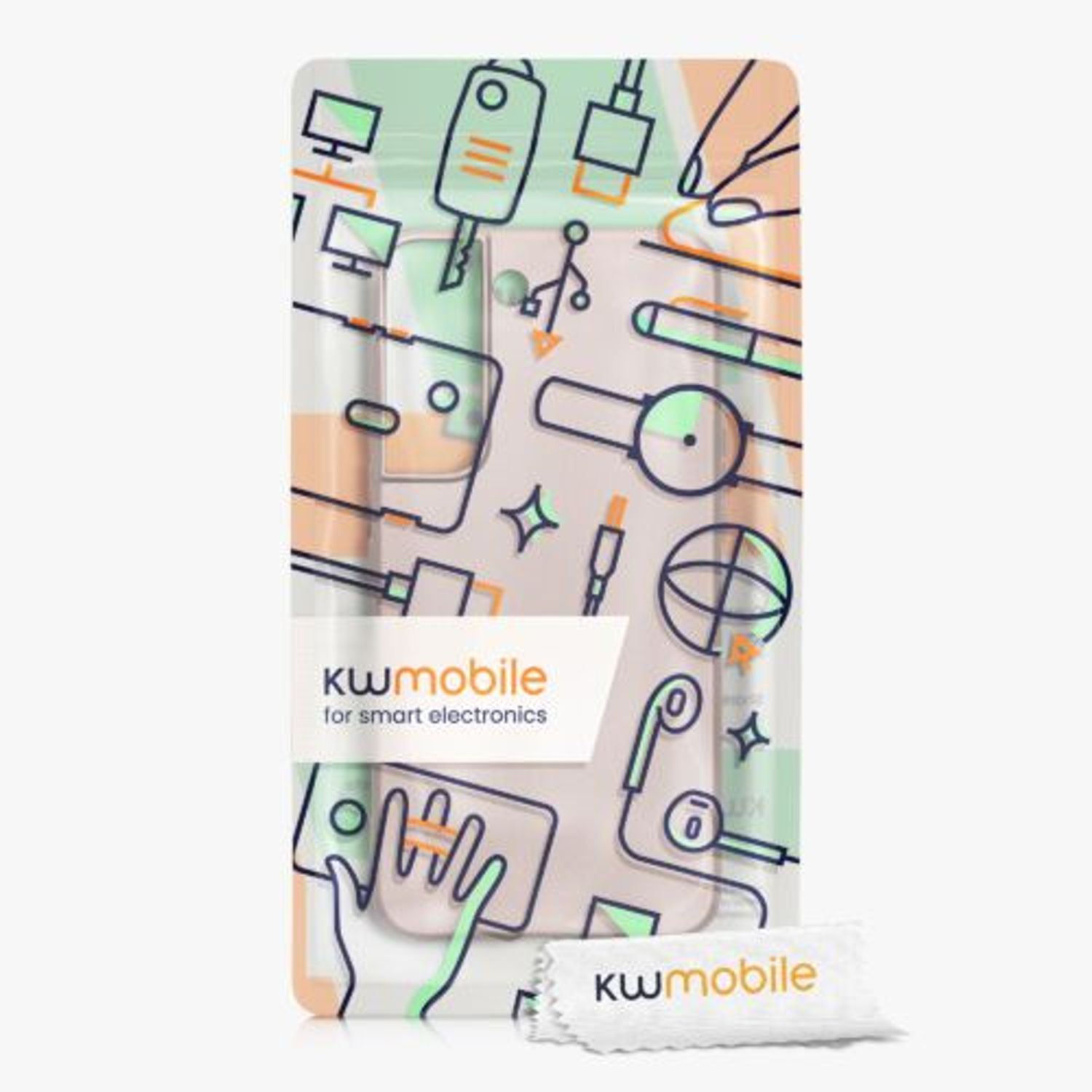 Husa Kwmobile pentru Samsung Galaxy S22 Plus, Silicon, Auriu, 56762.66 fotografia produsului View 6 L