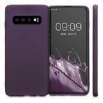 Husa Kwmobile pentru Samsung Galaxy S10, Silicon, Mov, 47452.115 fotografia produsului