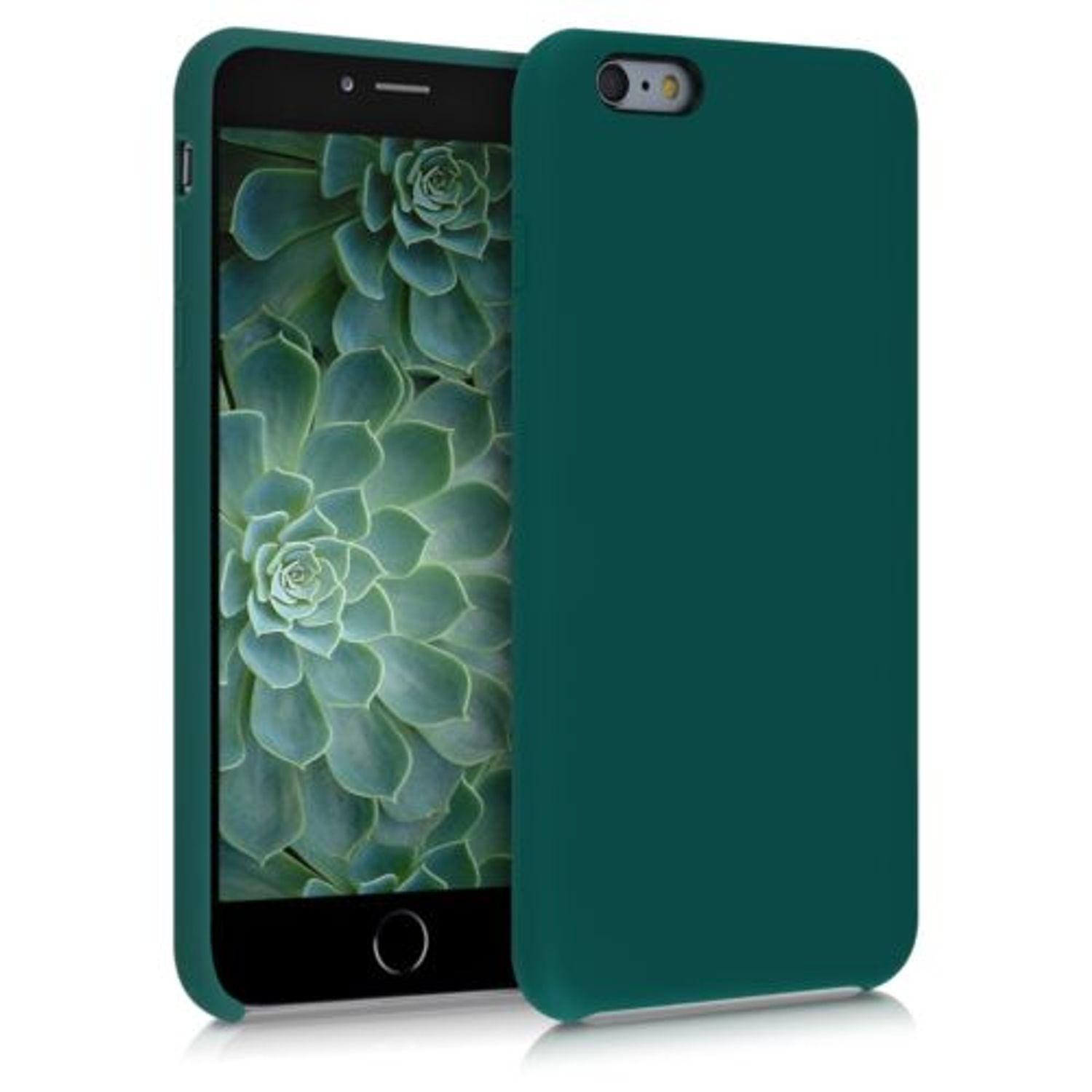 Husa pentru Apple iPhone 6 Plus/iPhone 6s Plus, Silicon, Verde, 40841.184 fotografia produsului