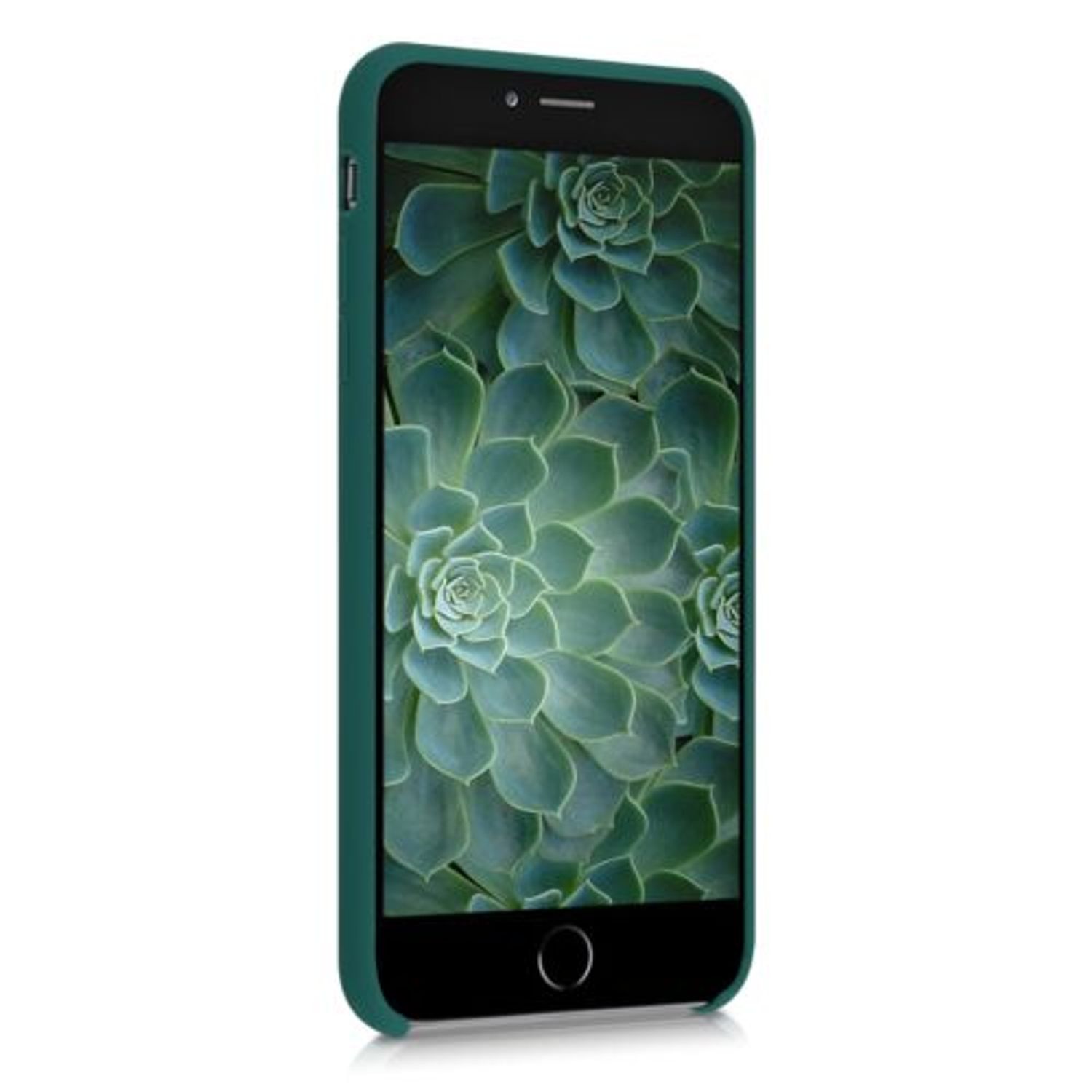 Husa pentru Apple iPhone 6 Plus/iPhone 6s Plus, Silicon, Verde, 40841.184 fotografia produsului View 3 L