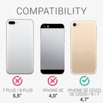 Husa Kwmobile pentru Apple iPhone 8/iPhone 7/iPhone SE 2, Silicon, Roz, 55117.199 fotografia produsului View 5 S
