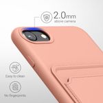 Husa Kwmobile pentru Apple iPhone 8/iPhone 7/iPhone SE 2, Silicon, Roz, 55117.199 fotografia produsului View 3 S