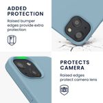 Husa Kwmobile pentru Apple iPhone 13, Silicon, Verde, 55878.206 fotografia produsului View 5 S