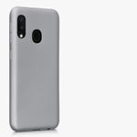 Husa Kwmobile pentru Samsung Galaxy A20e, Silicon, Gri, 48739.67 fotografia produsului View 7 S
