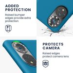 Husa Kwmobile pentru Honor 50, Silicon, Albastru, 55481.224 fotografia produsului View 3 S