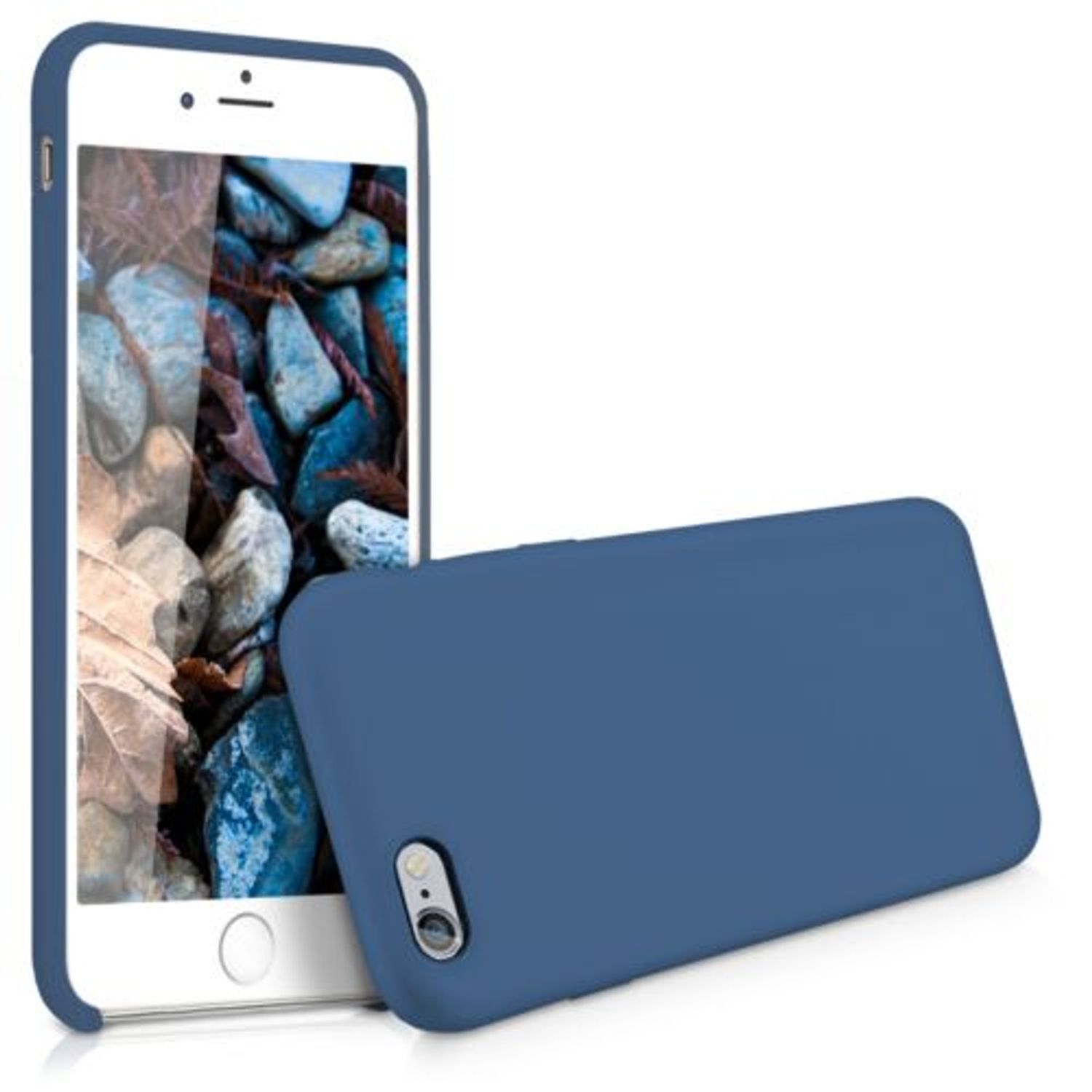 Husa pentru Apple iPhone 6 Plus/iPhone 6s Plus, Silicon, Albastru, 40841.17 fotografia produsului