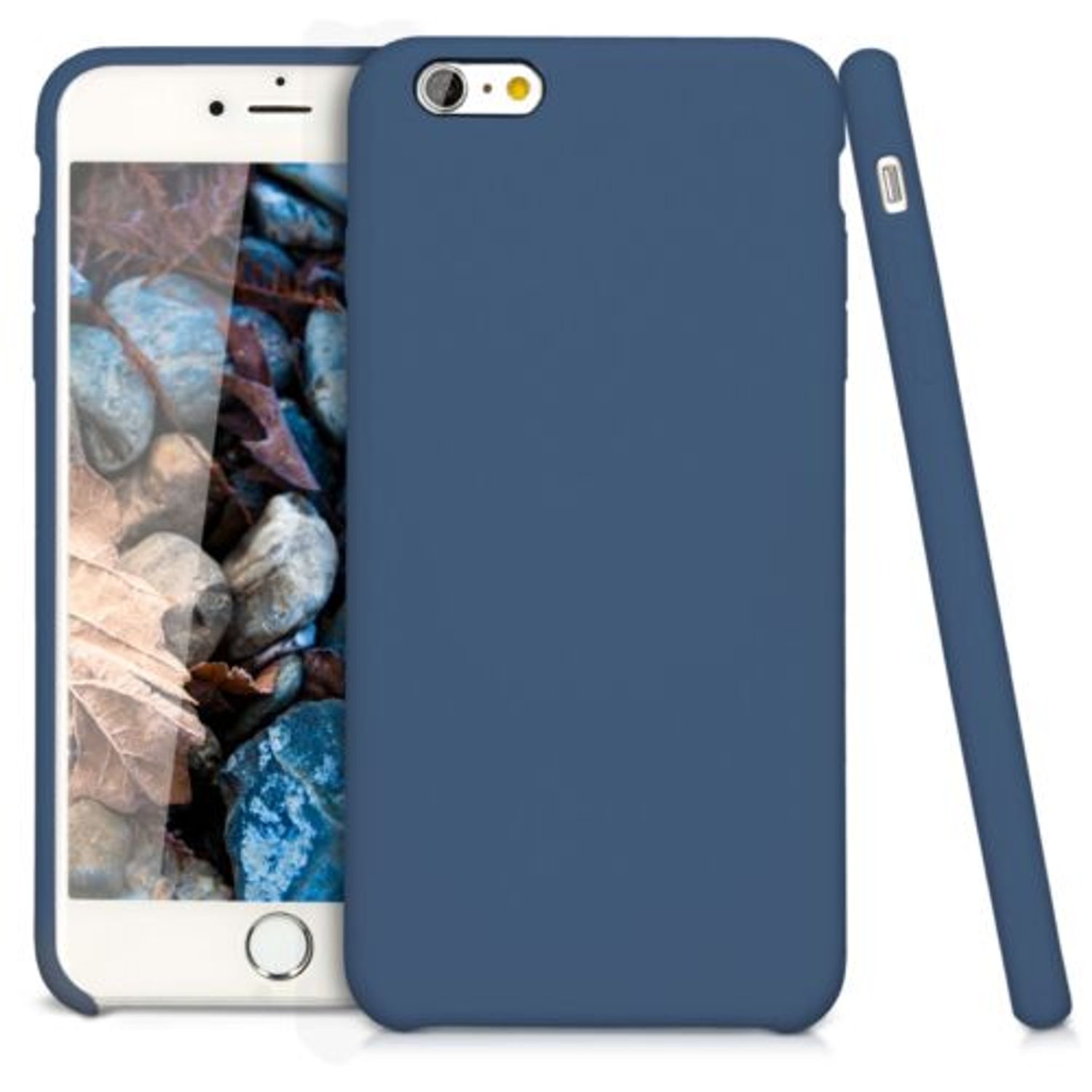 Husa pentru Apple iPhone 6 Plus/iPhone 6s Plus, Silicon, Albastru, 40841.17 fotografia produsului View 2 L