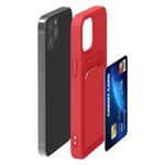 Husa Kwmobile pentru Apple iPhone 12/iPhone 12 Pro, Silicon, Rosu, 55112.09 fotografia produsului View 6 S