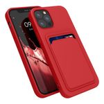 Husa Kwmobile pentru Apple iPhone 12/iPhone 12 Pro, Silicon, Rosu, 55112.09 fotografia produsului
