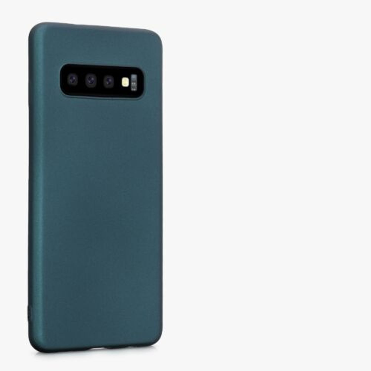 Husa Kwmobile pentru Samsung Galaxy S10, Silicon, Verde, 47452.14 fotografia produsului View 7 L