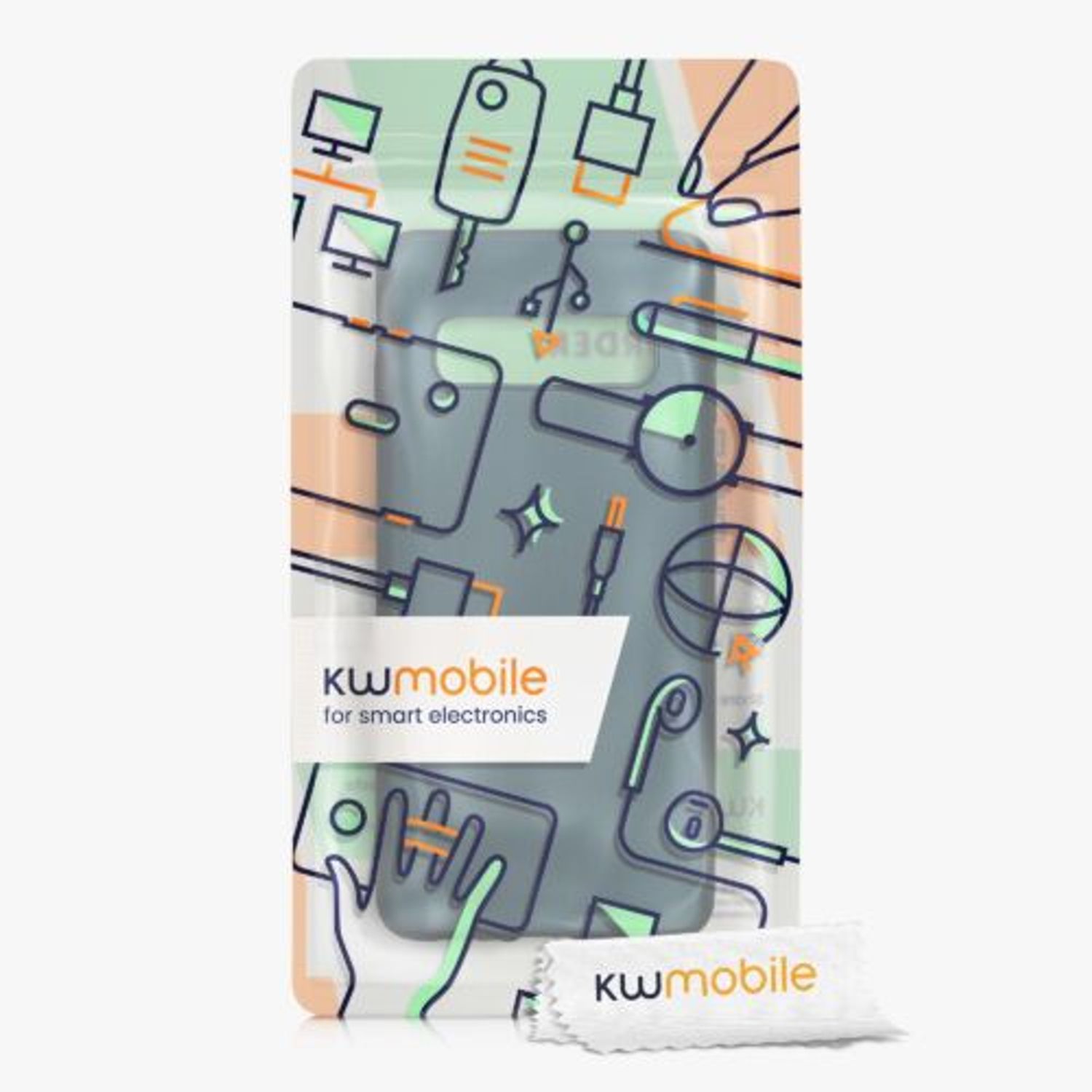 Husa Kwmobile pentru Samsung Galaxy S10, Silicon, Verde, 47452.14 fotografia produsului View 6 L