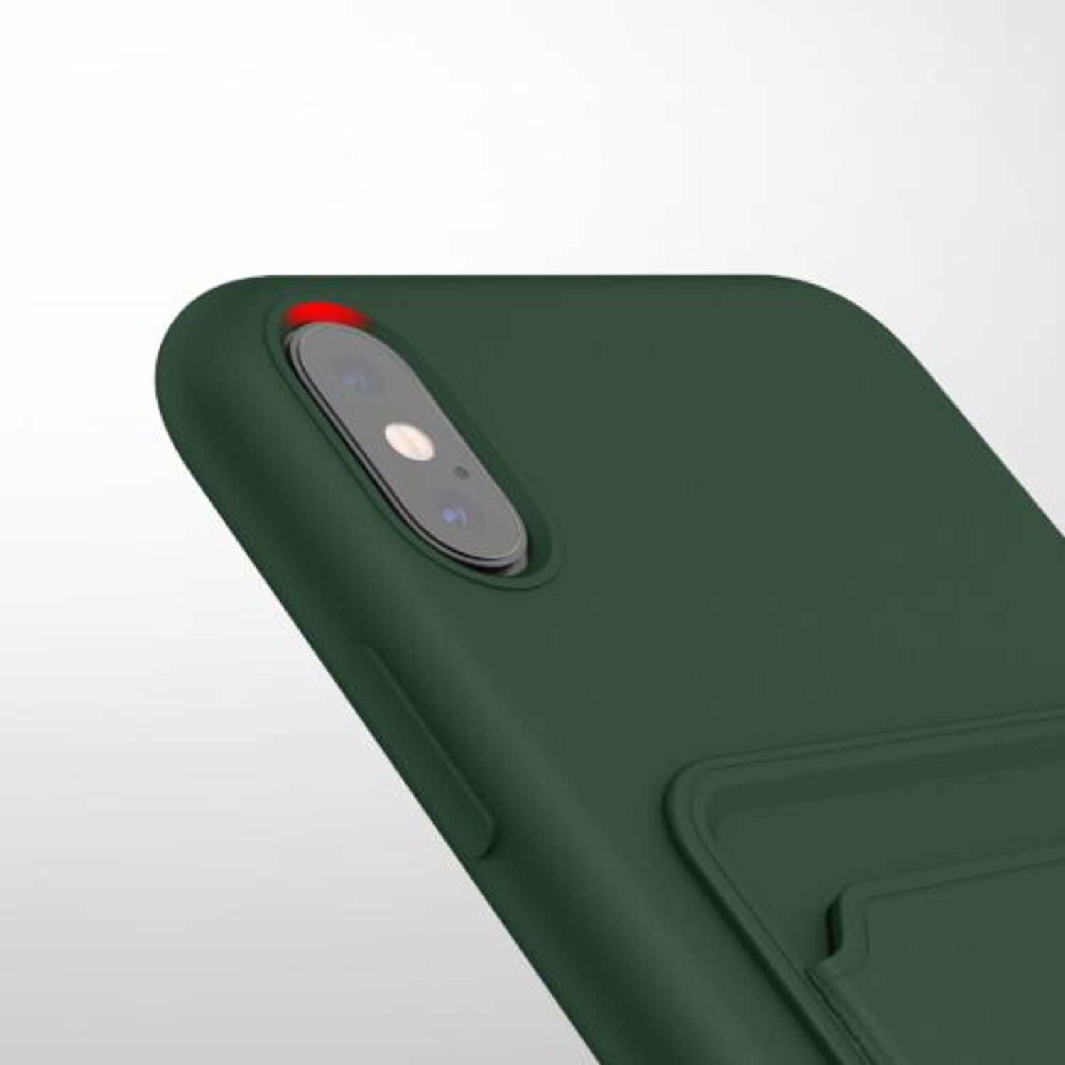 Husa Kwmobile pentru Apple iPhone XS Max, Silicon, Verde, 55121.80 fotografia produsului View 8 L