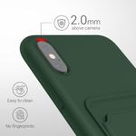Husa Kwmobile pentru Apple iPhone XS Max, Silicon, Verde, 55121.80 fotografia produsului View 3 S