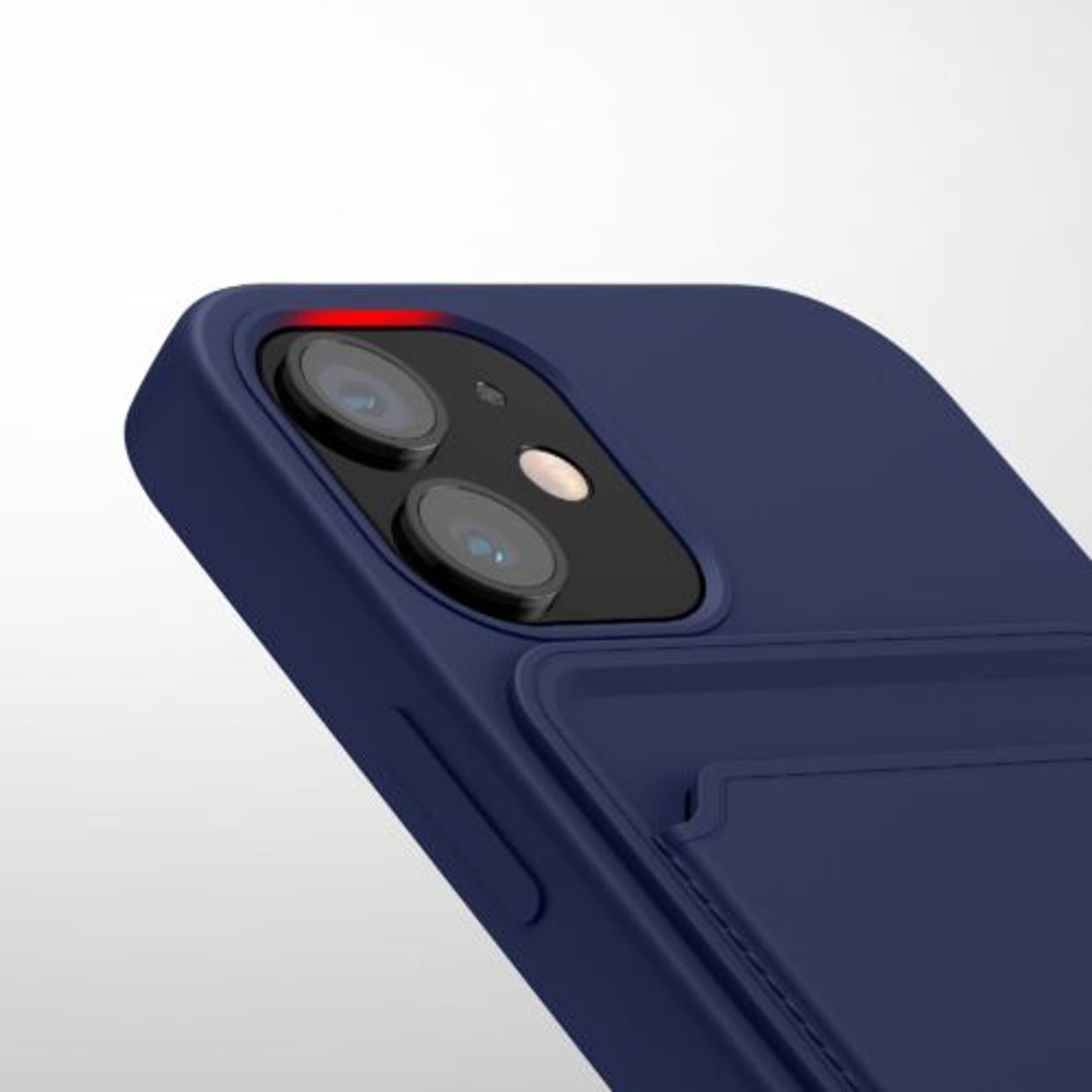 Husa Kwmobile pentru Apple iPhone 12 Mini, Silicon, Albastru, 55111.17 fotografia produsului View 8 L