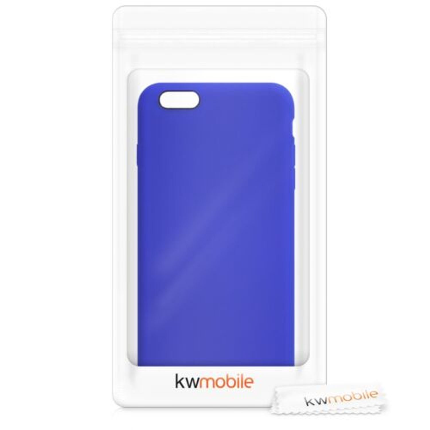 Husa pentru Apple iPhone 6 Plus/iPhone 6s Plus, Silicon, Albastru, 40841.134 fotografia produsului View 7 L