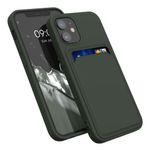 Husa Kwmobile pentru Apple iPhone 12 Mini, Silicon, Verde, 55111.80 fotografia produsului