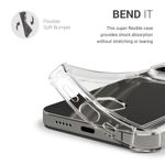 Husa Kwmobile pentru Apple iPhone 13 Pro, Silicon, Transparent, 57524.03 fotografia produsului View 3 S