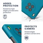 Husa Kwmobile pentru Honor 50 Lite, Silicon, Albastru, 56633.224 fotografia produsului View 3 S