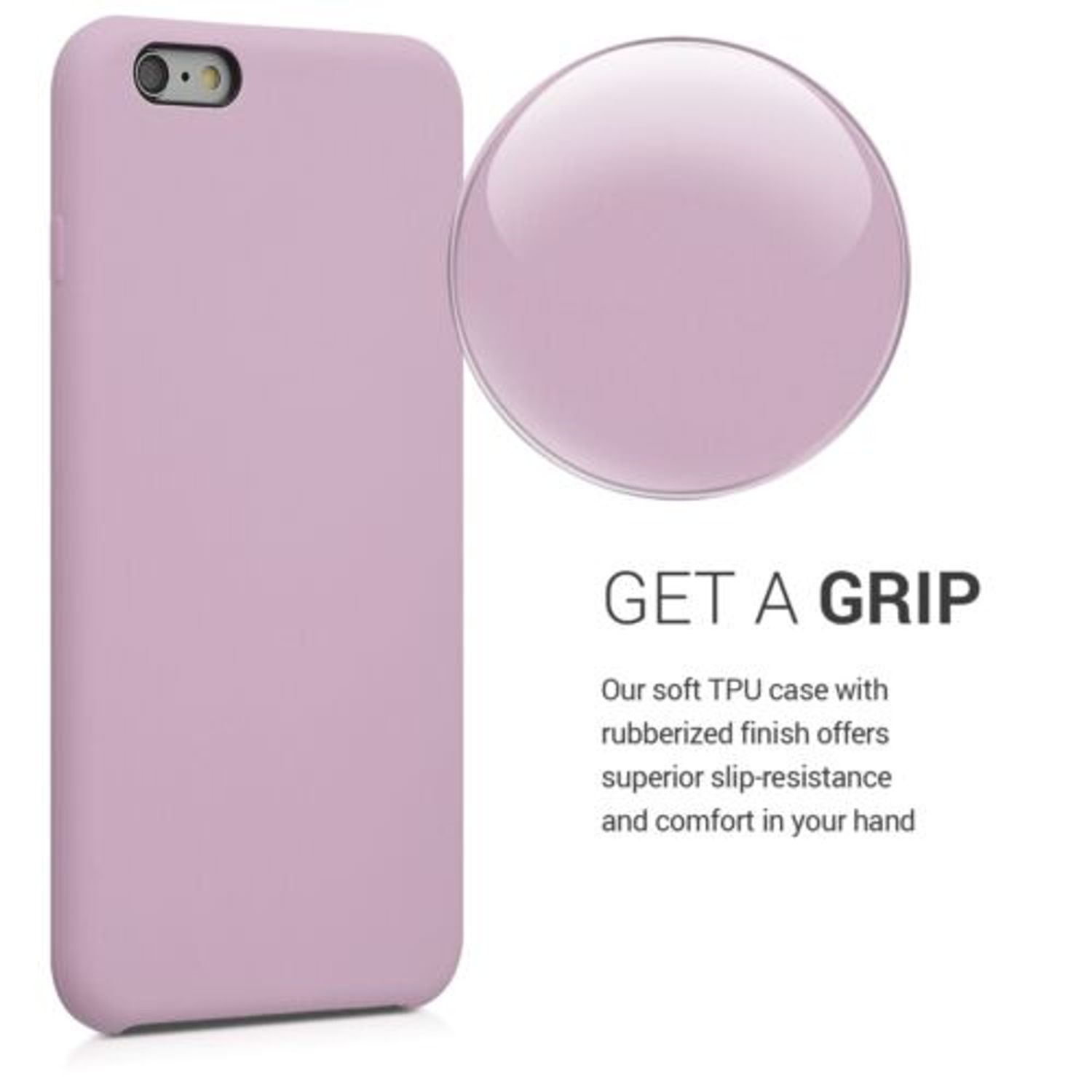 Husa pentru Apple iPhone 6 Plus/iPhone 6s Plus, Silicon, Mov, 40841.140 fotografia produsului View 4 L
