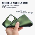 Husa Kwmobile pentru Apple iPhone 13, Silicon, Verde, 57515.233 fotografia produsului View 3 S