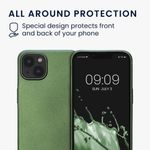 Husa Kwmobile pentru Apple iPhone 13, Silicon, Verde, 57515.233 fotografia produsului View 7 S