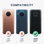 Husa Kwmobile pentru Nokia XR20, Silicon, Negru, 57532.01 fotografia produsului View 5 S