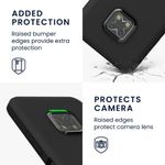 Husa Kwmobile pentru Nokia XR20, Silicon, Negru, 57532.01 fotografia produsului View 3 S