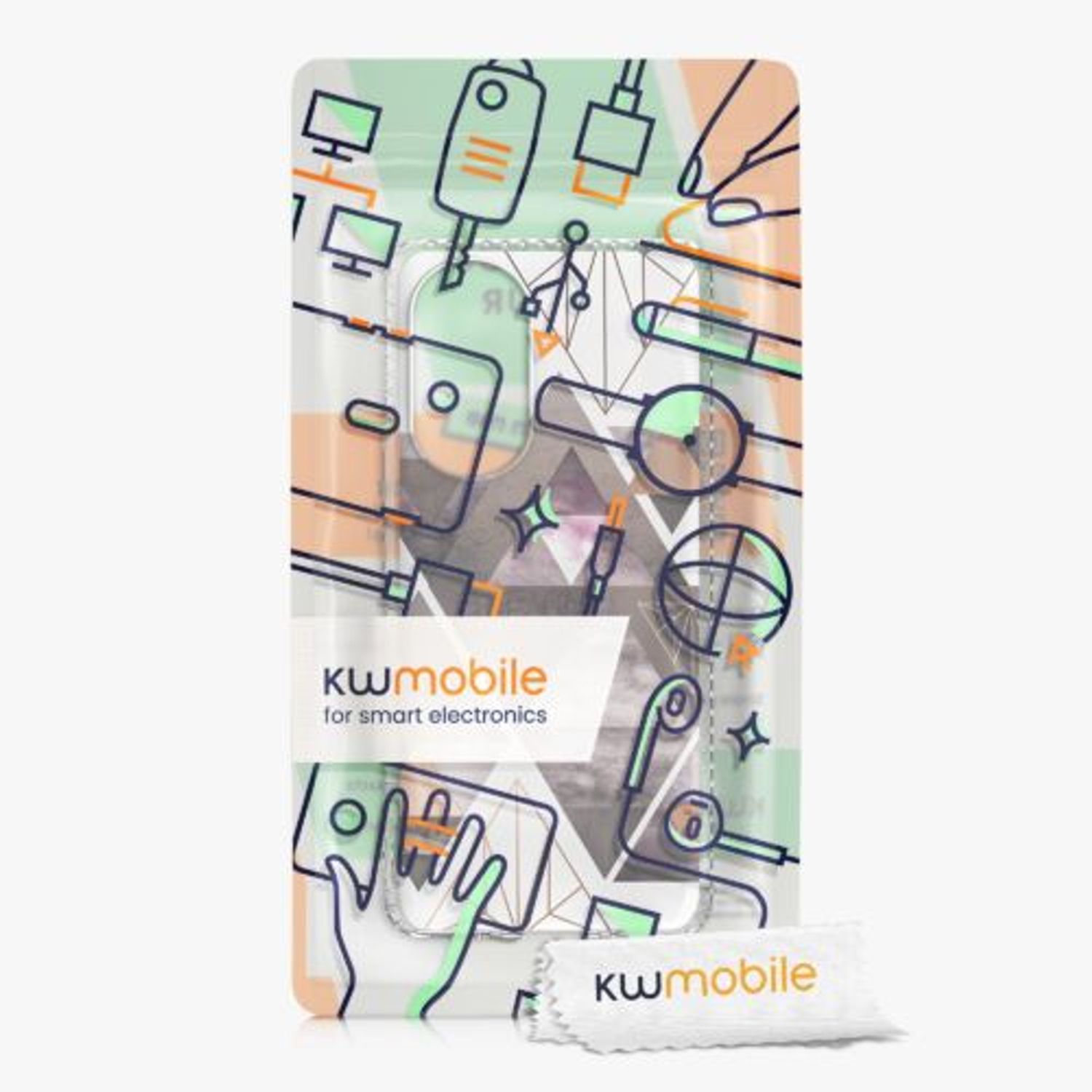 Husa Kwmobile pentru Honor 50, Silicon, Multicolor, 57495.01 fotografia produsului View 7 L