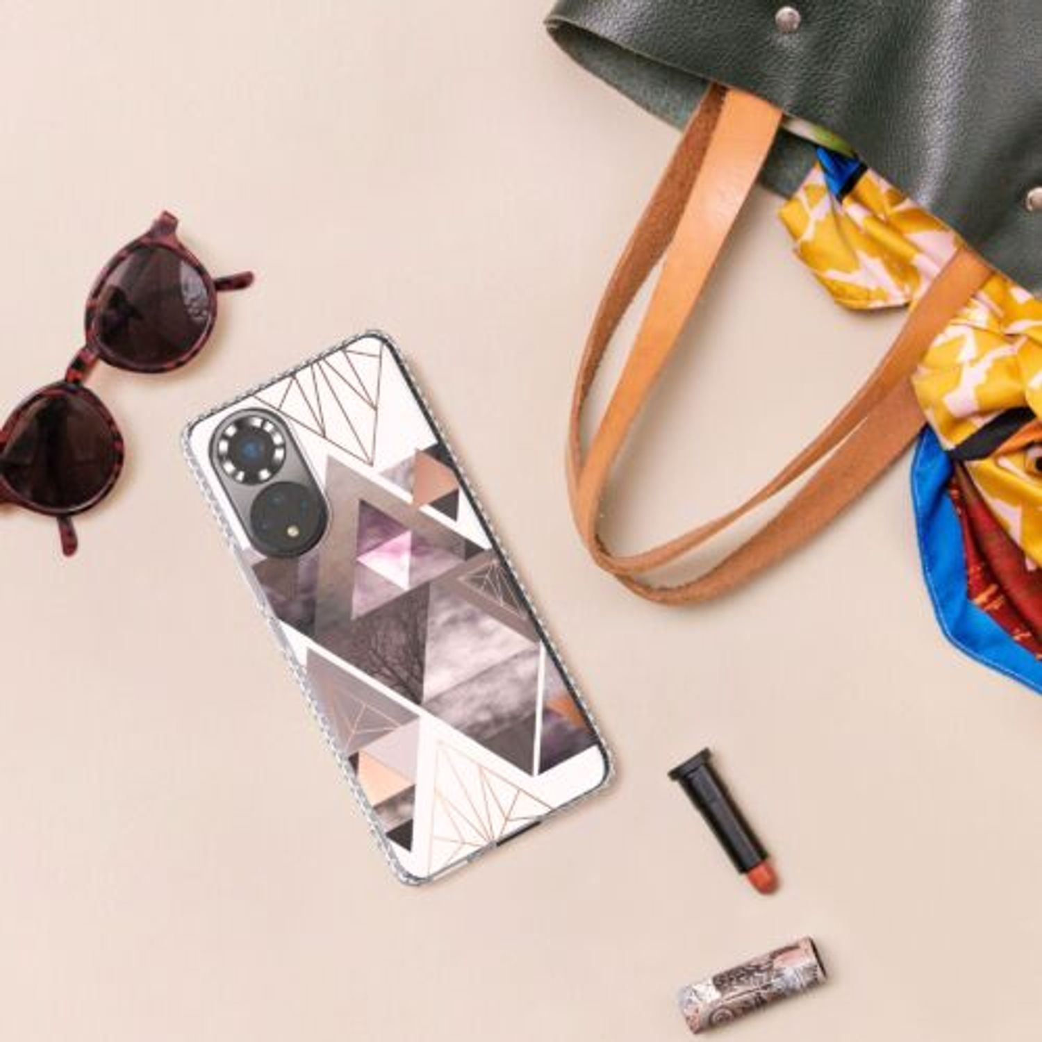 Husa Kwmobile pentru Honor 50, Silicon, Multicolor, 57495.01 fotografia produsului View 2 L