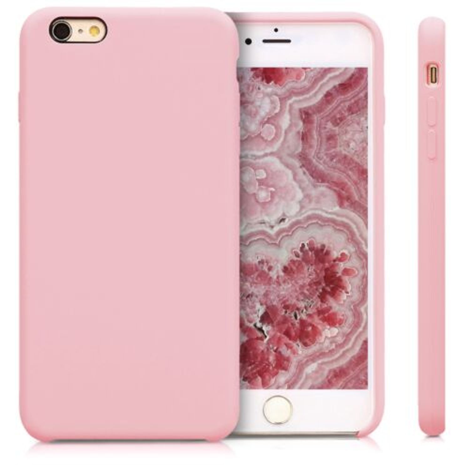 Husa pentru Apple iPhone 6 Plus/iPhone 6s Plus, Silicon, Rose Gold, 40841.156 fotografia produsului View 15 L