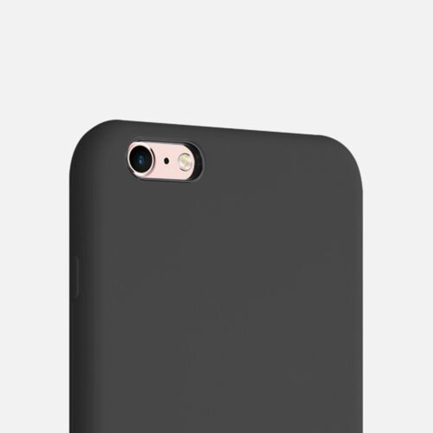 Husa pentru Apple iPhone 6 Plus/iPhone 6s Plus, Silicon, Negru, 40841.47 fotografia produsului View 7 L