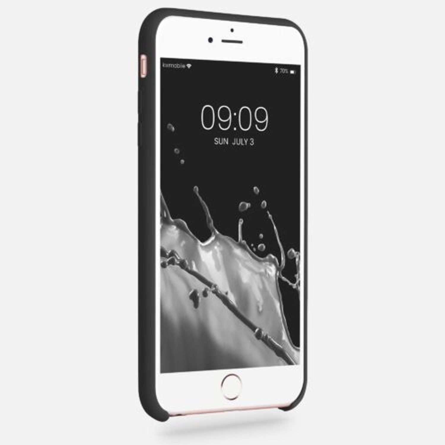 Husa pentru Apple iPhone 6 Plus/iPhone 6s Plus, Silicon, Negru, 40841.47 fotografia produsului View 3 L