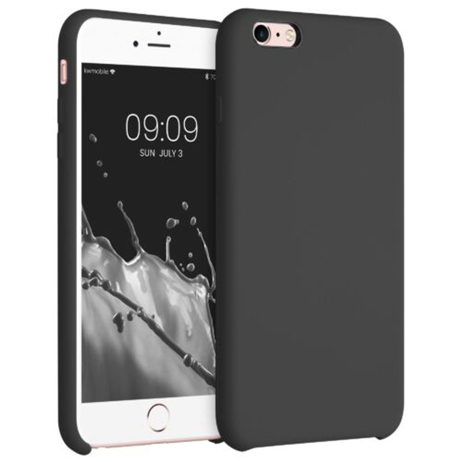 Husa pentru Apple iPhone 6 Plus/iPhone 6s Plus, Silicon, Negru, 40841.47 fotografia produsului