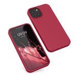 Husa Kwmobile pentru Apple iPhone 13 Mini, Silicon, Rosu, 55877.229 fotografia produsului