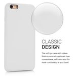 Husa pentru Apple iPhone 6 Plus/iPhone 6s Plus, Silicon, Alb, 40841.02 fotografia produsului View 4 S