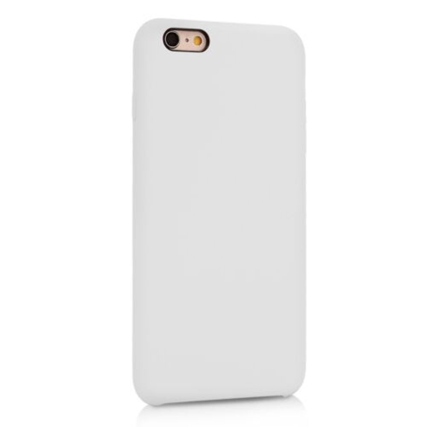 Husa pentru Apple iPhone 6 Plus/iPhone 6s Plus, Silicon, Alb, 40841.02 fotografia produsului View 8 L