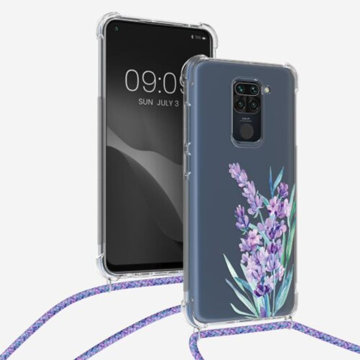 Husa Kwmobile pentru Xiaomi Redmi Note 9, Silicon, Multicolor, 53146.04 fotografia produsului View 4 L