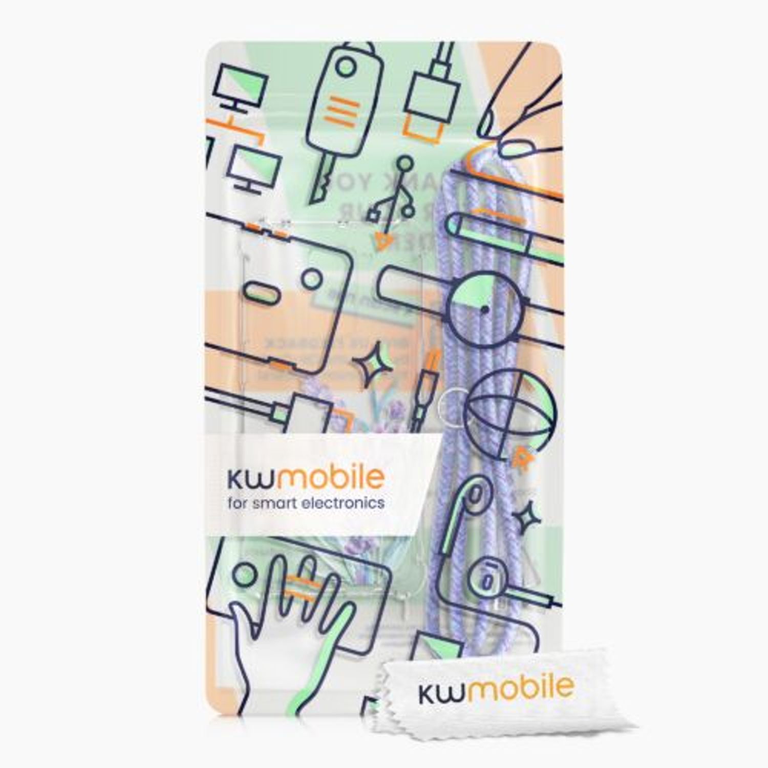 Husa Kwmobile pentru Xiaomi Redmi Note 9, Silicon, Multicolor, 53146.04 fotografia produsului View 6 L