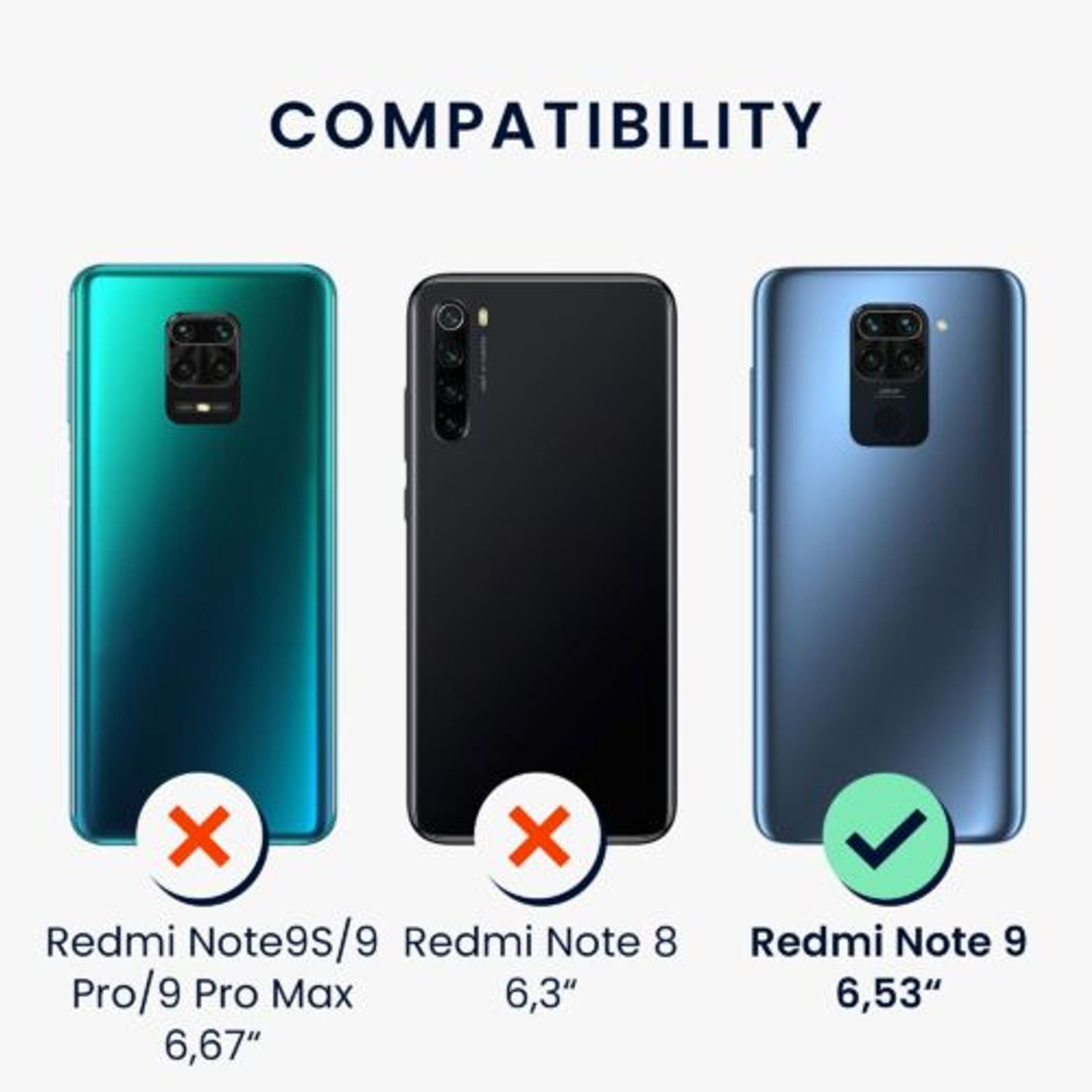Husa Kwmobile pentru Xiaomi Redmi Note 9, Silicon, Multicolor, 53146.04 fotografia produsului View 5 L