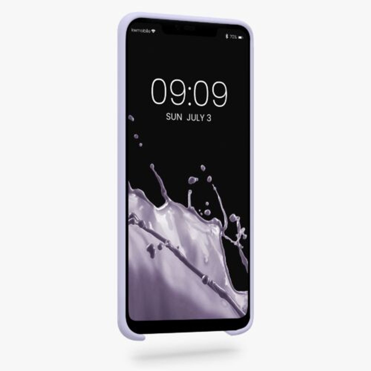 Husa Kwmobile pentru Huawei Mate 20 Pro, Silicon, Mov, 52287.139 fotografia produsului View 2 L