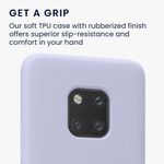 Husa Kwmobile pentru Huawei Mate 20 Pro, Silicon, Mov, 52287.139 fotografia produsului View 3 S