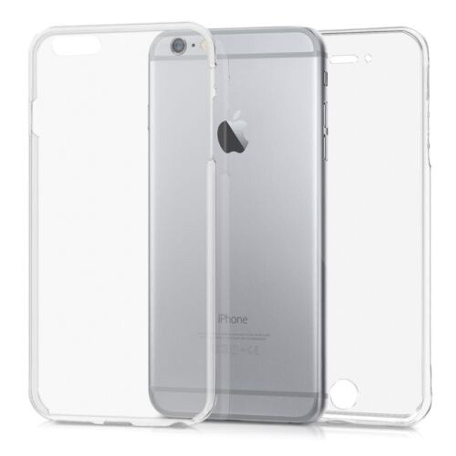 Husa pentru Apple iPhone 6 Plus/iPhone 6s Plus, Silicon, Transparent, 44958.03 fotografia produsului